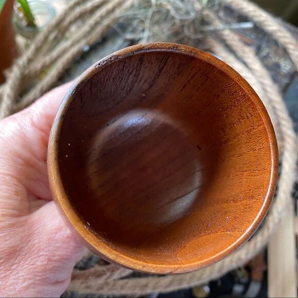 Pentacle Wooden Goblet & Selenite Point Tower - Picture 5 of 5